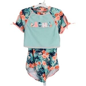 Cat and Jack aloha girl swimsuit medium